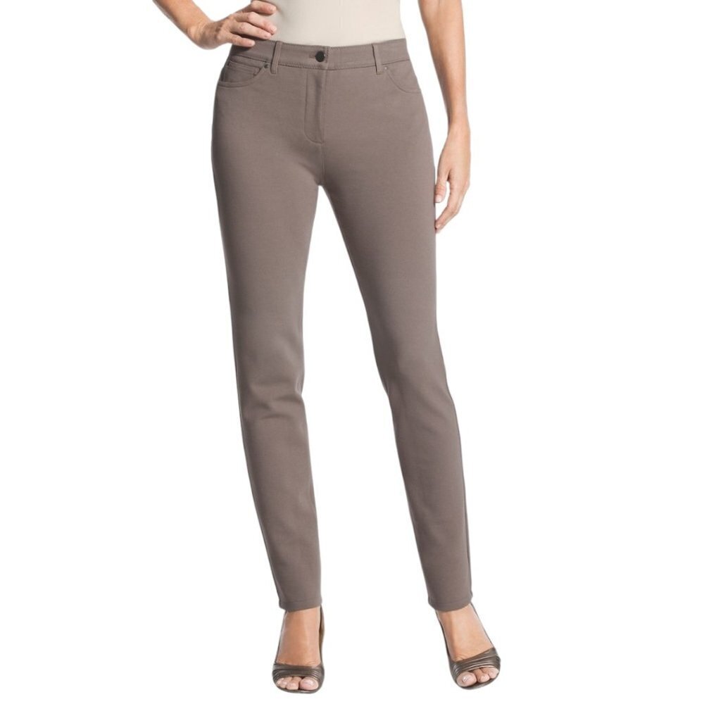 Chico's So Slimming Peyton Pants, Chico's Size 0.5 (US S/6), Texas Taupe. EUC.
